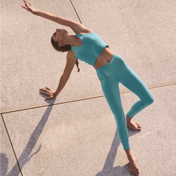 High Waist Alo Yoga Xxs ALO YOGA DUSTY PINK 7/8 HIGH-WAIST AIRLIFT